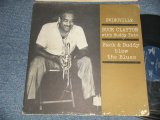 画像: BUCK CLAYTON with BUDDY TATE - BACK & BUDDY BLOW THE BLUES (Ex/Ex++ Looks:MINT-) / US AMERICA 2ndPress "DARK BLUE with SILVER PRINT 'TRIDENT' Logo AT RIGHT SIDE Label" MONO Used LP 