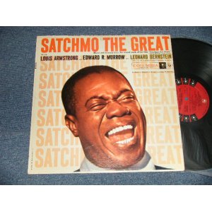 画像: LOUIS ARMSTRONG - SATCHMO THE GREAT (Ex+++MINT-) / 1957 US AMERICA ORIGINAL "6 EYES with RED  LABEL" MONO Used LP  