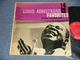 画像: LOUIS ARMSTRONG - Louis Armstrong FAVORITES (Volume 4) (Ex+/MINT-) / 1956 Version US AMERICA "REISSUE of  ML 54386" "6 EYES LABEL" MONO Used LP  