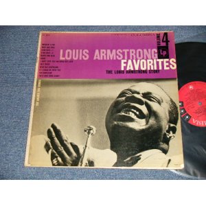 画像: LOUIS ARMSTRONG - Louis Armstrong FAVORITES (Volume 4) (Ex+/MINT-) / 1956 Version US AMERICA "REISSUE of  ML 54386" "6 EYES LABEL" MONO Used LP  