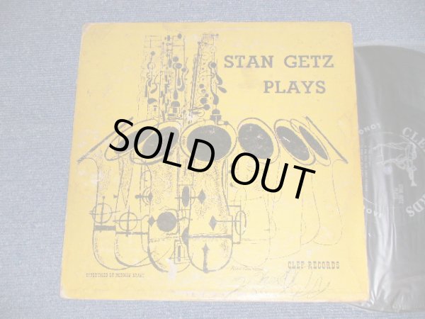 画像1: STAN GETZ - STAN GETZ PLAYS (VG++/VG+++ WOFX, TEAROBC) / 1953 US AMERICA ORIGINAL MONO Used 10" LP 