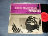 画像: LOUIS ARMSTRONG - Louis Armstrong FAVORITES (Volume 4) (Ex-, VG+/MINT- TEAR, ) / 1956 Version US AMERICA "REISSUE of  ML 54386" "6 EYES LABEL" MONO Used LP  