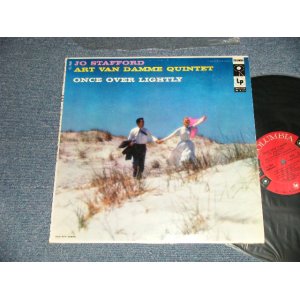 画像: JO STAFFORD - ONCE OVER LIGHTLY (Ex+++/MINT- EDSP) / 1957 US AMERICA ORIGINAL 1st Press "6-EYEs Label" MONO Used LP 