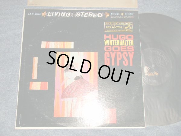 画像1: HUGO WINTERHALTER - GOES GYPSY (Ex++/MINT-) / 1960 US AMERICA ORIGINAL 1st Press "BLACK with SILVER PRINT 'LIVING STEREO' at Bottom Label" STEREO Used LP 