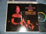 画像: PEGGY LEE -BASIN STREET EAST ( Ex+++/MINT-) / 1961 US AMERICA ORIGINAL 1st Press "BLACK With RAINBOW 'CAPITOL' Logo on LEFT SIDE  Label"  STEREO Used LP 