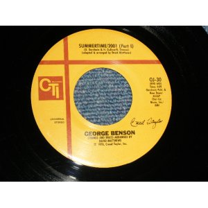 画像: GEORGE BENSON - SUMMERTIME/2001 A) Pt.1  B) Pt.2 (Ex+++/Ex+++ WOL)  / 1976 US AMERICA ORIGINAL Used 7"Single