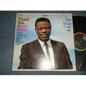 画像: NAT KING COLE - THANK YOU, PRETTY BABY (Ex++/Ex+++ Looks:Ex+) / 1962 US AMERICA ORIGINAL  "PROMO FREE Hunch Hole" 1st Press  "BLACK With RAINBOW 'CAPITOL Logo' on TOP Label" STEREO Used LP