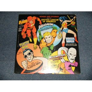 画像: ORIGINAL RADIO BROADCAST - Stories And Songs About The Justice League Of America (SEALED CUTOUT) / 1975 US AMERICA ORIGINAL "BRAND NEW SEALED" LP  