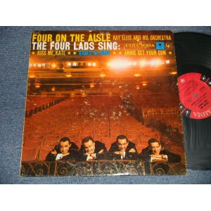 画像: THE FOUR LADS RAY ELLIS AND HIS ORCHESTRA - THE FOUR LADS SING; FOUR ON THE AISLEE (Ex+/Ex++ Looks:Ex+++ WOBC) )/ 1958 US AMERICA ORIGINAL 1st Press "6 EYE'S Label" MONO Used LP