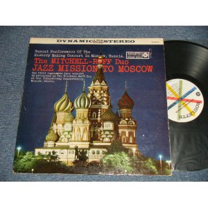 画像: The MITCHELL-RUFF DUO (PIANO&BASS) - JAZZ MISSION TO MOSCOW (Ex+++/Ex++) / 1959 US AMERICA ORIGINAL １stＰress"WHITE With 4 SPOKES Label" STEREO Used LP 