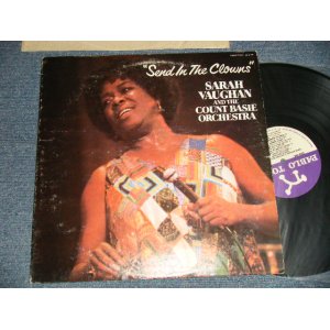 画像: SARAH VAUGHAN and The COUNT BASIE ORCHESTRA - SEND IN THE CLOWNS (Ex+/Ex+++) / 1981 US AMERICA ORIGINAL Used LP