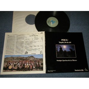 画像: QUECHWA - PEROU Pérou (Taquile, Île Du Ciel / Musique Quechua Du Lac Titicaca) (MINT-/MINT) / 1954 FRANCE ORIGINAL Used LP