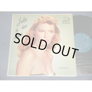 画像: JULIE LONDON - JULIE IS HER NAME (DEBUT ALBUM) (Matrix #A)V-5713-3006-B 2 B)V-5713-3006-A 2) (Ex+++/Ex+++ Looks:Ex+++) /1956 US AMERICA ORIGINAL MONO "1st Press LIBERTY Credit Front Cover" "1st Press Glossy Jcket " "1st Press BACK Cover" "1st PRESS Turquoise Color LABEL" "Very Eraly Press HEAVY WEIGH WAX" Used LP  