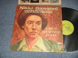 画像: NIKKI GIOVANNI - LIKE A RIPPLE ON A POND (Ex++/MINT-) / 1973 US AMERICA ORIGINAL Used LP