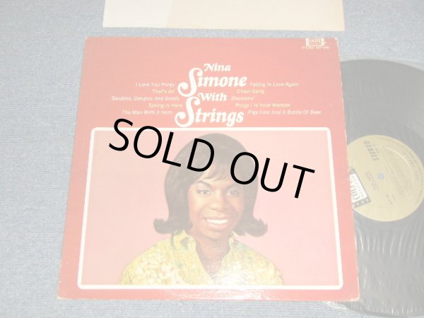 画像1: NINA SIMONE - WITH STRINGS (Ex++/Ex+++ Looks:Ex+ EDSP) / 1966 US AMERICA ORIGINAL STEREO Used LP 