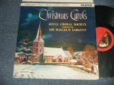 画像: ROYAL CHORAL SOCIETY Conducted by Sir Malcolm Sargent - CHRISTMAS CAROLS (Ex/Ex EDSP) / 1960 UK ENGLAND ORIGINAL "MONO" Used LP