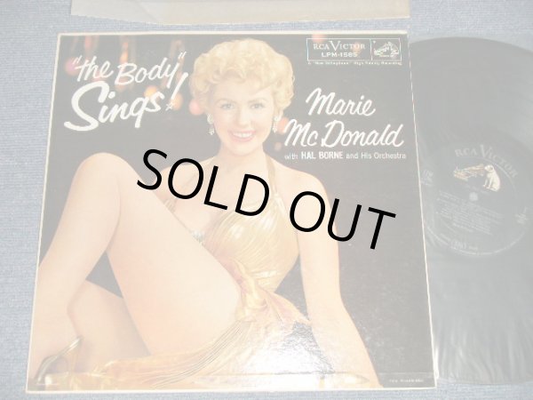 画像1: MARIE McDONALD - THE BODY SINGS! Ex+++/Ex+++ A-1:Ex) / 1957 US AMERICA ORIGINAL MONO Used LP 