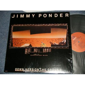 画像: JIMMY PONDER  - DOWN HERE ON THE GROUND (MINT-/MINT-) / 1984  US AMERICA ORIGINAL Used LP