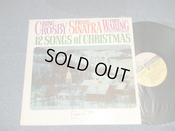 画像1: BING CROSBY, FRANK SINATRA, FRED WARING And The Pennsylvanians - 12 SOMGS OF CHRISTMAS (Ex++/MINT-) / 1964 US AMERICA ORIGINAL 1sr Press "MULTI COLOR Label" MONO  Used  LP 
