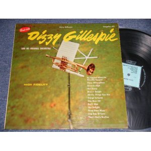 画像: DIZZY GILLESPIE - DIZZY GILLESPIE (Ex++/Ex++ A-1:Ex- PressMiss, EDSP, WOBC, STOBC) / 1958 US AMERICA ORIGINAL MONO Used LP 