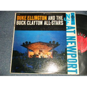 画像: DUKE ELLINGTON & BACK CLAYTON ALL-STARS  - AT NEW PORT (Ex++/Ex++) / 1956 US AMERICA ORIGINAL "6 EYES Label"  MONO Used  LP 