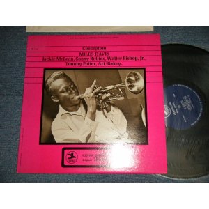 画像: MILES DAVIS - CONCEPTION (Ex+++/MINT-) /  1970 US AMERICA REISSUE "DARK BLUE Label" Used LP