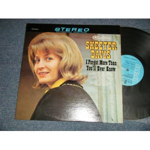 画像: SKEETER DAVIS - I FORGOT MORE THAN YOU'LL EVER KNOW (Ex+++?Ex+++)  / 1970's US AMERICA REISSUE"BLUE Label" Used LP