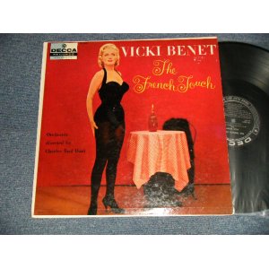 画像: VICKI BENET - THE FRENCH TOUCH (Ex++/Ex++ A-4,5,6:Ex) /1957 US AMERICA ORIGINAL MONO Used LP