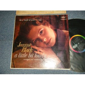 画像: JEANNE BLACK - A LITTLE BIT LONELY (Ex++/Ex+++ EDSP) / 1960 US AMERICA ORIGINAL 1st Press "BLACK with RAINBOW CAPITOL LOGO ON LEFT SIDE Label" MONO Used LP