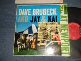 画像: DAVE BRUBECK And JAY And KAI - AT NEW PROT  (Ex/Ex, Ex++ EDSP) / 1956 US AMERICA ORIGINAL 1st Press "6-EYES Label"  MONO Used LP 