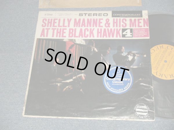 画像1: SHELLY MANNE & HIS MEN - AT THE BLACK HAWK ( POOR/MINT-) / US AMERICA  Reissue "PROMO" "YELLOW Label"  Used LP 