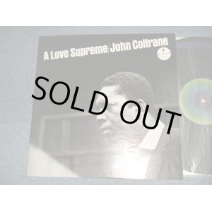 画像: JOHN COLTRANE - A LOVE SUPREME (MINT-/MINT-) /1974 Version US AMERICA REISSUE "GREENLabel" Used LP