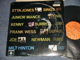 画像: ETTA JONES - SINGS With JUNIOR MANCE KENNY BURRELL (VG++/Ex++ WEAROFC, STOFC, WOBC, EDSP) / 1965 US AMERICA ORIGINAL 1st press "ORANGE TARGET Label" STEREO  Used LP 