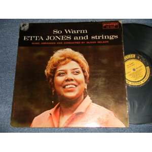 画像: ETTA JONES And Strings -  SO WARM (Ex/Ex EDSP) / 1961 US AMERICA ORIGINAL 1st Press "YELLOW Label" MONO Used LP