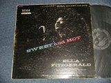 画像: ELLA FITZGERALD - SWEET AND HOT (POOR/Ex , EDSP, TOBC, STPOBC) / / 195 US AMERICA ORIGINAL "1st Press BLACK with SILVER Print Label" MONO Used LP