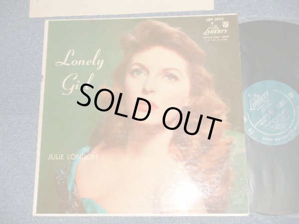 画像1: JULIE LONDON - LONELY GIRL (Ex+++/Ex+++ A-1:Ex EDSP) / 1956 US AMERICA ORIGINAL "TURQUOISE GREEN Label" MONO Used  LP 