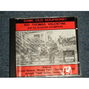 画像: KID THOMAS VALENTINE -  SAME OLD SOUPBONE! (VG++/MINT) / 1990 US AMERICA ORIGINAL Used CD