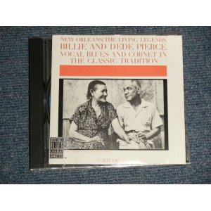 画像: Billie And DeDe Pierce - NEW ORLEANS THE LIVING LEGENDS Vocal Blues And Cornet In The Classic Tradition (Ex/MINT) / 1990 US AMERICA ORIGINAL Used CD