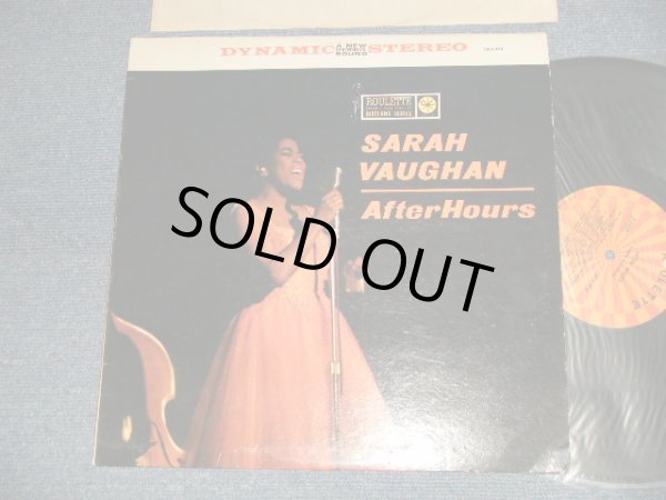 画像1: SARAH VAUGHAN - AFTER HOURS (Ex++/Ex+ Looks:Ex+++) / 1961  US AMERICA ORIGINAL "BLACK WAX/Vinyl" STEREO  Used LP