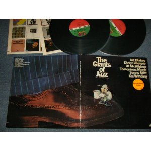 画像: V.A. VARIOUS ARTISTS (Art Blakey, Dizzy Gillespie, Al McKibbon, Thelonious Monk, Sonny Stitt, Kai Winding) - THE GIANTS OF JAZZ (Ex+++/MINT- CutOut for PROMO) / 1972 US AMERICA ORIGINAL "PROMO" Used 2-LP