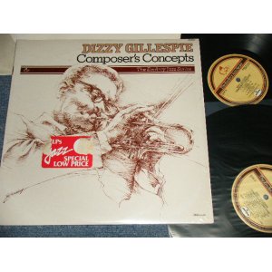 画像: DIZZY GILLESPIE - COMPOSER'S CONCEPTS (MINT-/MINT-) / 1977 US AMERICA ORIGINAL Used 2-LP