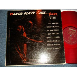 画像: CAL TJADER - TJADER PLAYS JAZZ (Ex+/Ex+) / 1956 US AMERICA ORIGINAL "MAROON with GOLD PRINT Label" "RED WAX/VIMYL" MONO Used LP