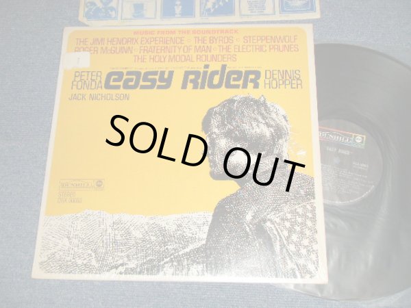 画像1: ost v.a. Various (STEPPENWOLF,JIMI HENDRIX,THE BYRDS, etc...) - EASY RIDER (MINT-/Ex+ Looks:Ex, Ex+++)  / 1969 US AMERICA ORIGINAL  Used LP 