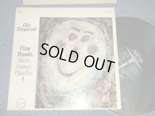 画像1: ELLA FITZGERALD - CLAP HANDS, HERE COMES CHARLIE ! (Ex++, Ex+++/Ex+++ Looks:MINT-) / 1961 US AMERICA ORIGINAL 1st Press "METRO at BOTTOM Label" STEREO Used Used LP