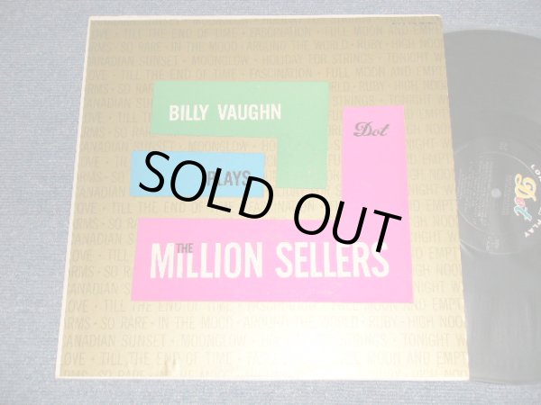 画像1: BILLY VAUGHN - PLAYS MILLION SELLERS (Ex+l+/Ex++ Looks:Ex+++) / 1958 US AMERICA ORIGINAL MONO Used LP   