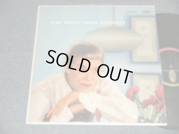画像1: JUNE CHRISTY - THE MISTY MISS CHRISTY(Ex+++/MINT-)  / 1960 Version US AMERICA 2nd Press BLACK with RAINBOW & LOGO on LEFT Label' 2nd Press "OPENED EYES Jacket" MONO Used LP 