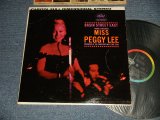 画像: PEGGY LEE -BASIN STREET EAST (Ex++/MINT-~Ex+++) / 1961 US AMERICA ORIGINAL 1st Press "BLACK With RAINBOW 'CAPITOL' Logo on LEFT SIDE  Label"  STEREO Used LP 