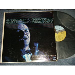 画像: FRANK SINATRA - SINATRA & STRINGS (Ex+++/Ex++ A-1:POORJUMP) / 1962 US AMERICA ORIGINAL "TRIPLE COLOR CUSTOM LABEL"  MONO Used  LP