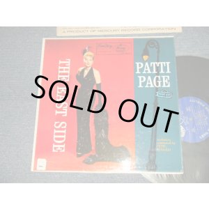 画像: PATTI PAGE - THE EAST SIDE  (Ex+++/MINT- TAPESEAM, EDSP)  /1957 US AMERICA ORIGINAL 1st Press "BLUE With SILVER PRINT Label" MONO Used LP