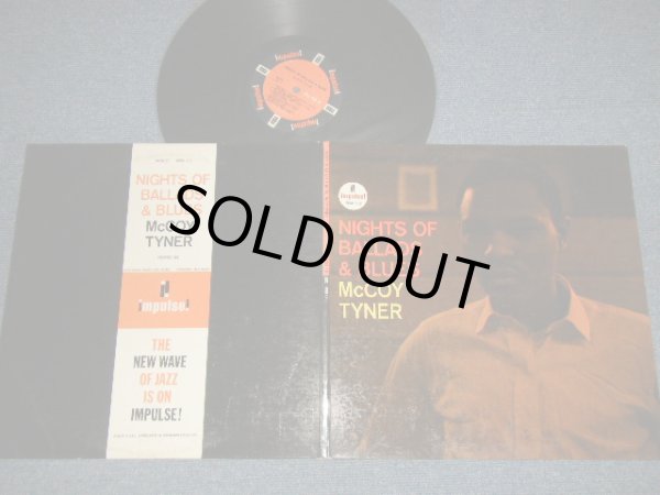 画像1: McCOY TYNER - NIGHTS OF BALLADS & BLUES (Ex++/Ex++) / 1963 US AMERICA ORIGINAL "ORANGE with BLACK RING Label"  MONO Used LP